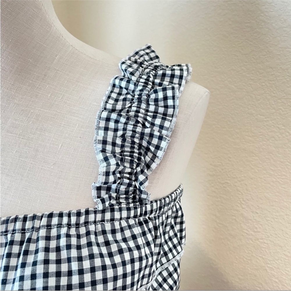 LA Hearts Gingham Ruffle Top - Picture 3 of 5
